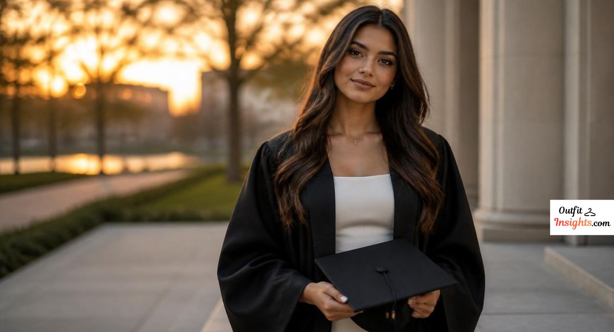 Women senior picture ideas featuring graduation cap and gown portraits for senior photo sessions.