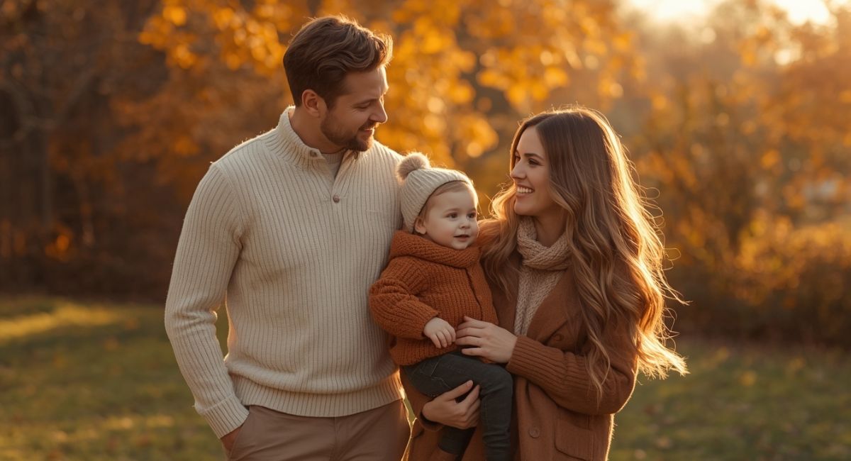 Cinematic Fall Family Photos