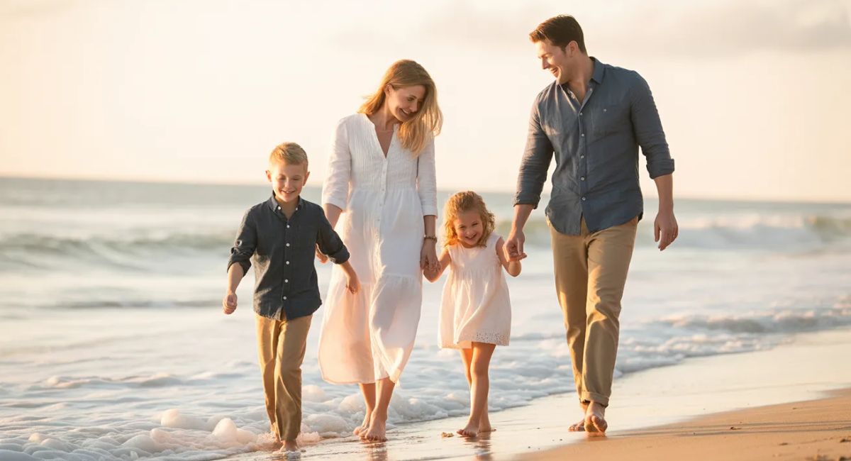 Family Photo Outfits Beach Photography