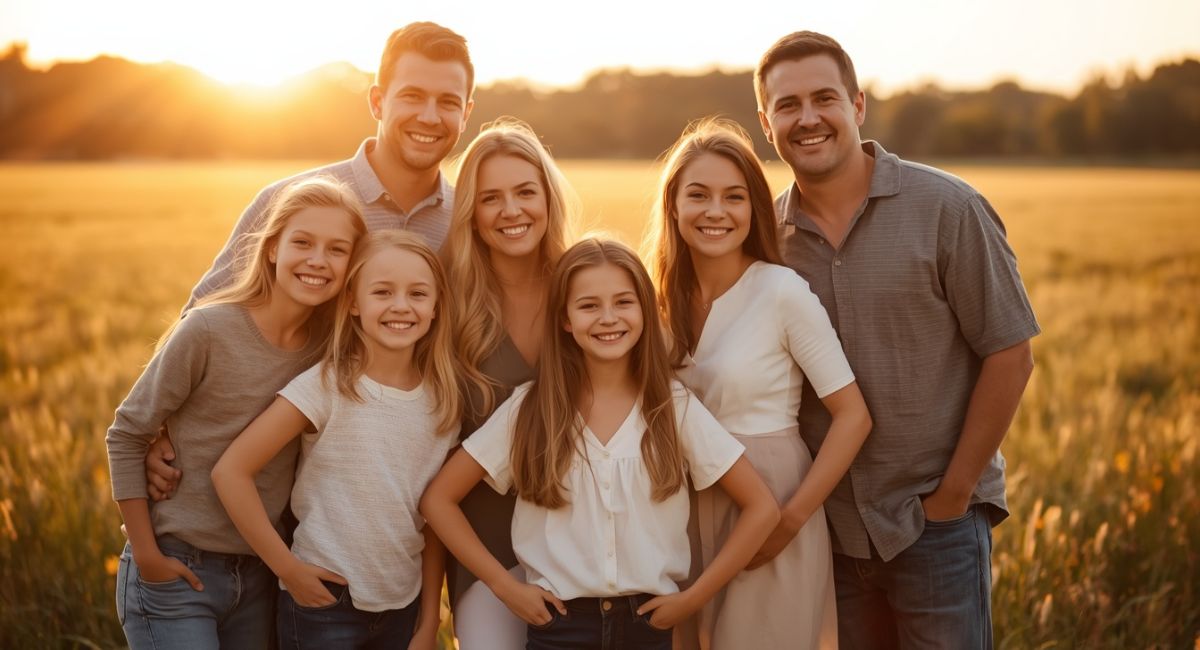 How to look good in a family photo