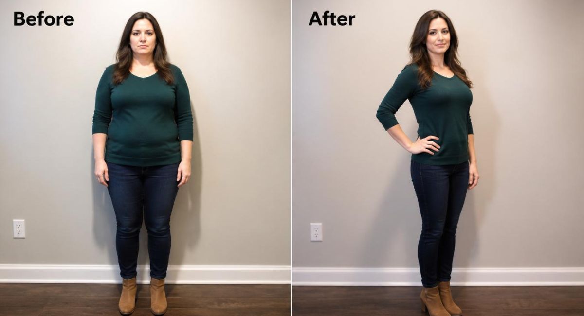How to look thinner in a family photo