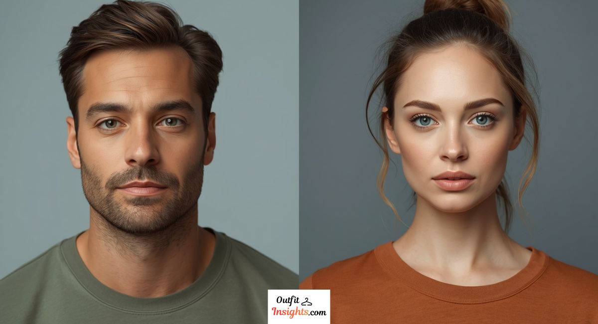 what to wear for professional headshots for actors and performers featuring simple distraction-free clothing for men and women