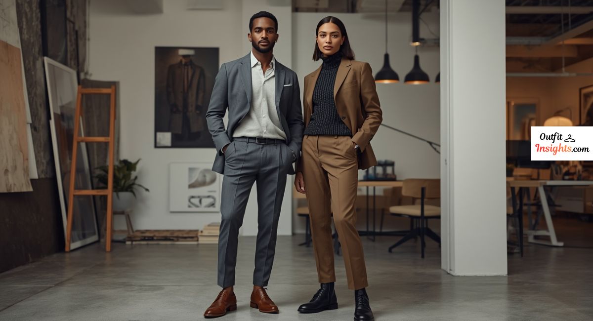 what to wear for a job interview in creative industries featuring professional attire with personal style