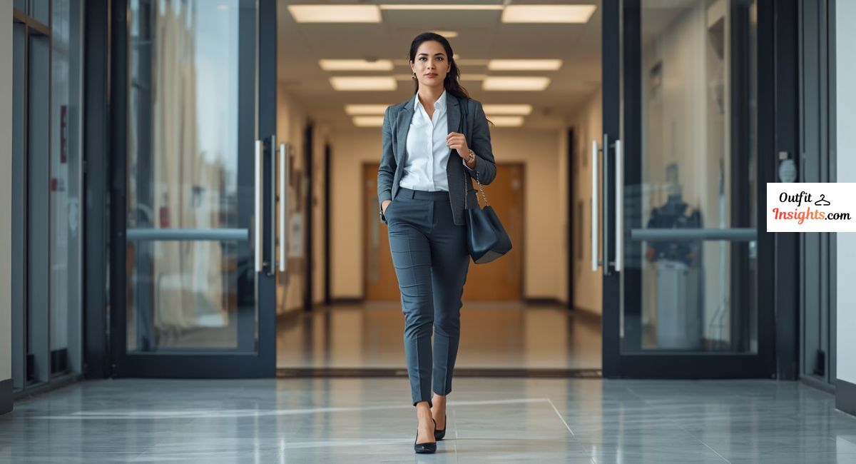 what to wear for a job interview in healthcare featuring professional attire suitable for medical and healthcare settings