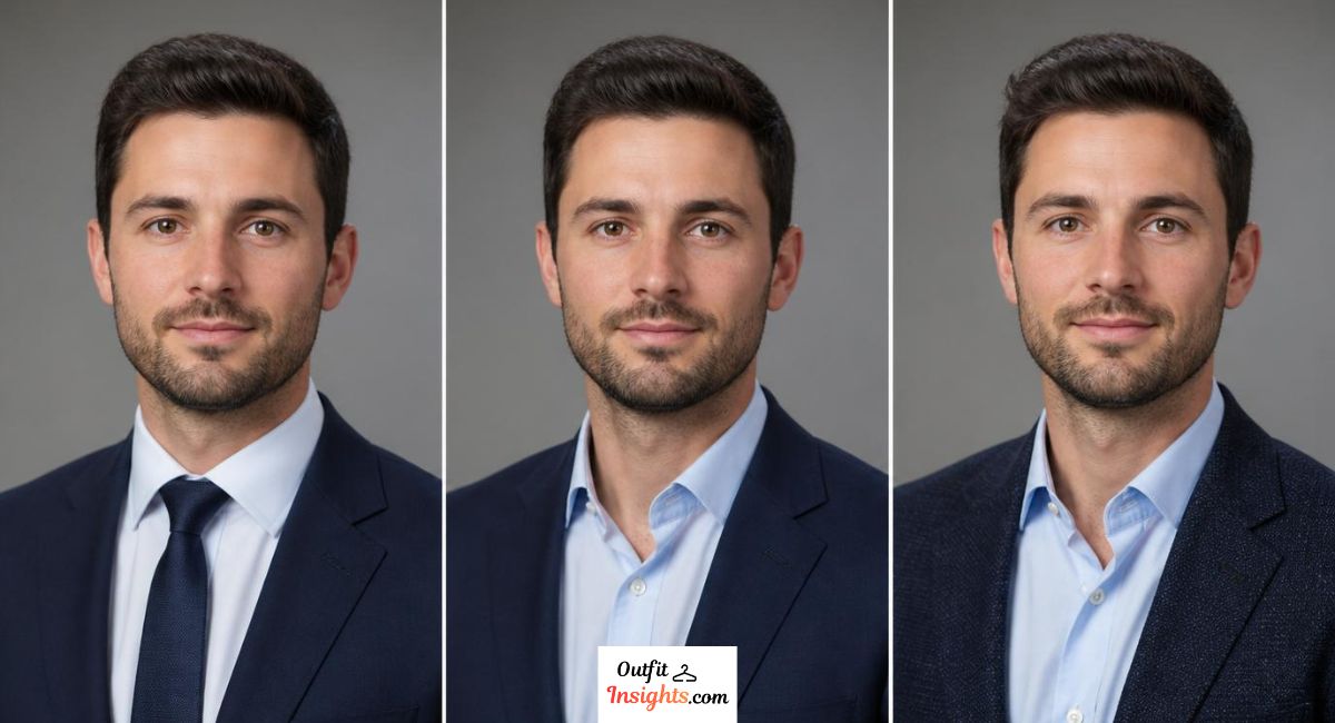 what to wear for a professional headshot comparing tie and no tie professional headshot options for men